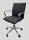 Luxe Roller Chair - Black
